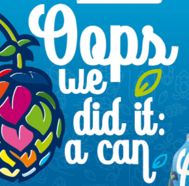 Oops we did it a can neipa van muifelbrouwerij logo